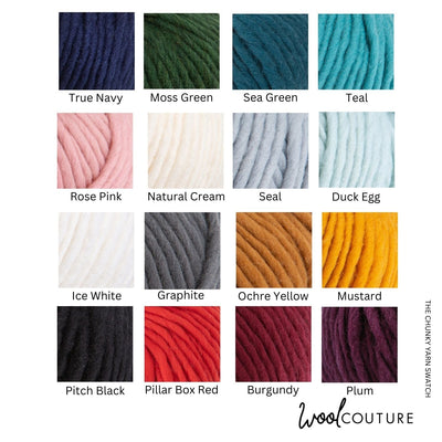 Christmas Blanket Knitting Kit - Wool Couture