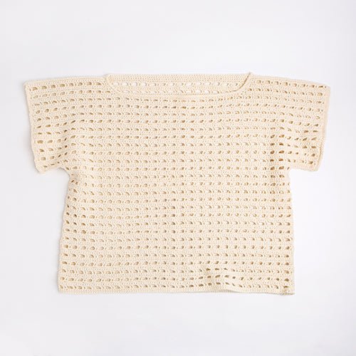 Sorrento Cotton Top Crochet Kit - Wool Couture