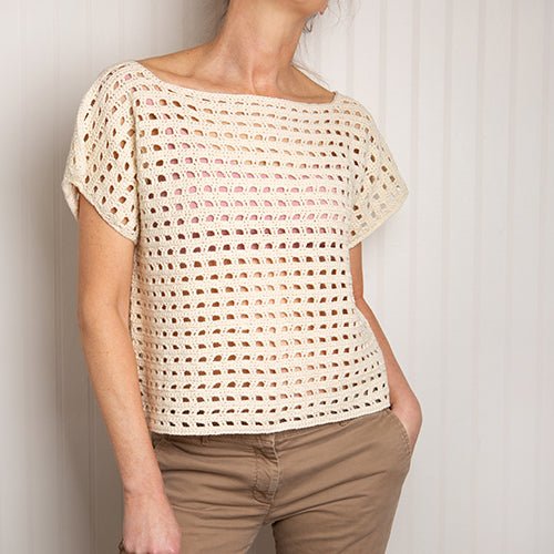 Sorrento Cotton Top Crochet Kit - Wool Couture