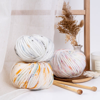 Super Chunky Confetti Yarn 100g Ball - Wool Couture