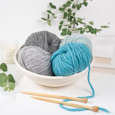 The Chunky Yarn with a Twist 100g Ball - Wool Couture