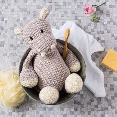 Andy Hippo Knitting Kit - Wool Couture