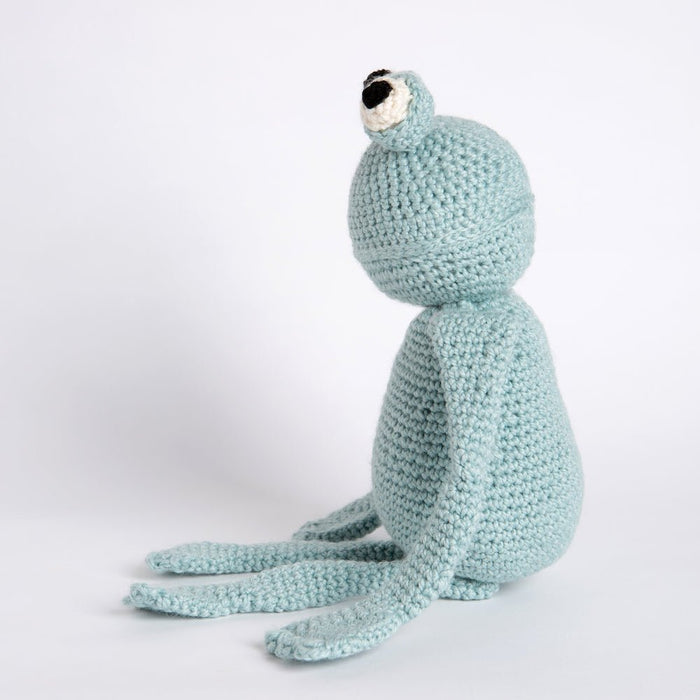 Animal Crochet Kit - Freddy Frog - Wool Couture