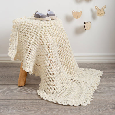 Bobby Baby Blanket Knitting Kit - Wool Couture