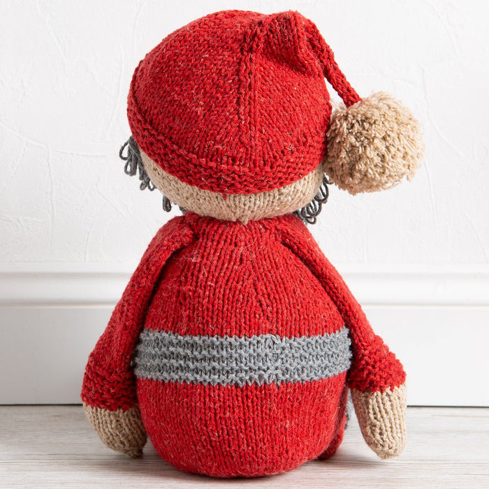 Christmas Knitting PDF Pattern - Santa Claus - Wool Couture
