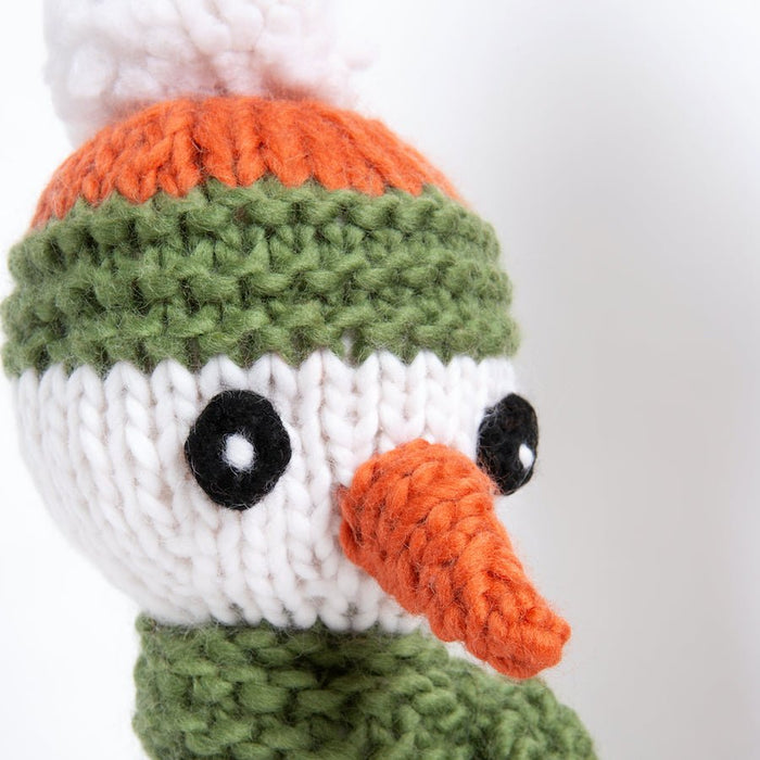 Christmas Knitting PDF Pattern - Tristan and Son Snowmen - Wool Couture