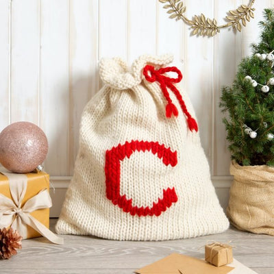 Christmas Sack Knitting Kit - Wool Couture