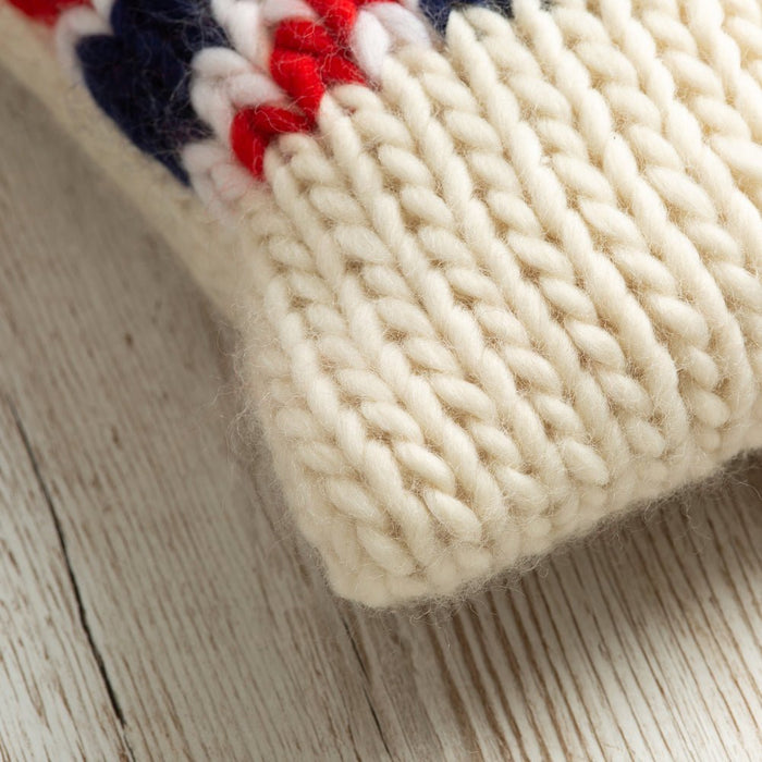 Cushion Knitting Kit - Union Jack - Wool Couture