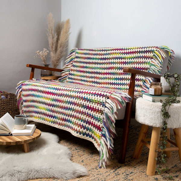 Ellie Blanket Crochet Kit - Wool Couture