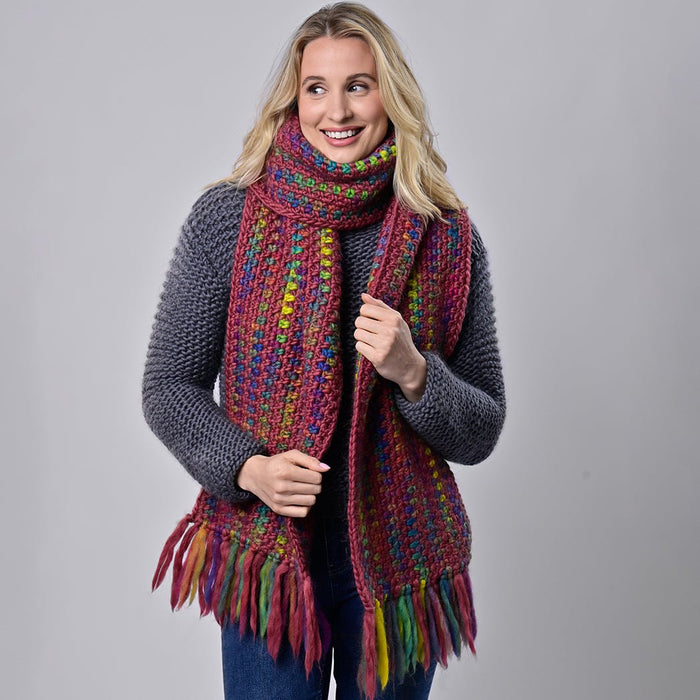 Ellie Scarf Crochet Kit - Wool Couture