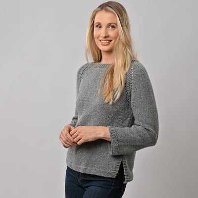 Eve Jumper Knitting Kit - Wool Couture