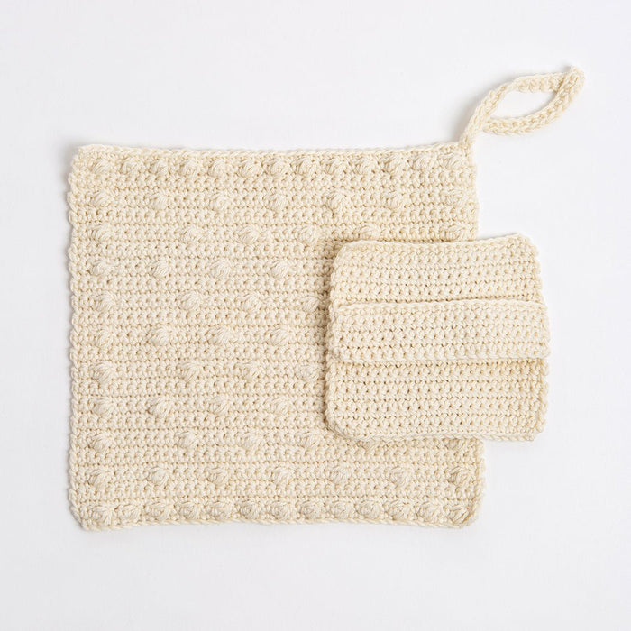 Face Cloth and Scrub Pad Crochet Kit - Wool Couture