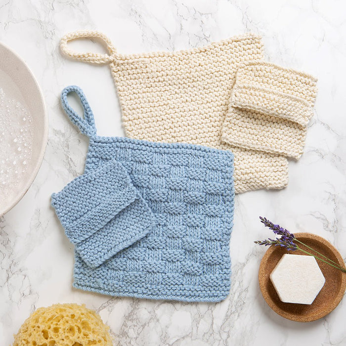 Face Cloth and Scrub Pad Knitting Kit - Wool Couture