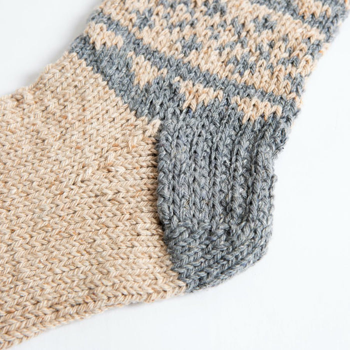 Fair Isle Socks Knitting Kit - Wool Couture