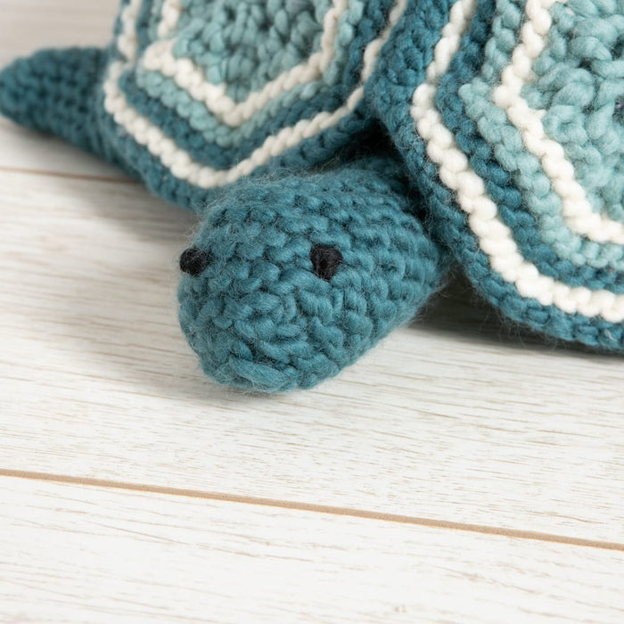 Giant Amelia the Turtle Knitting Kit - Wool Couture