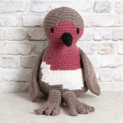 Giant Erin the Robin Knitting Kit - Wool Couture
