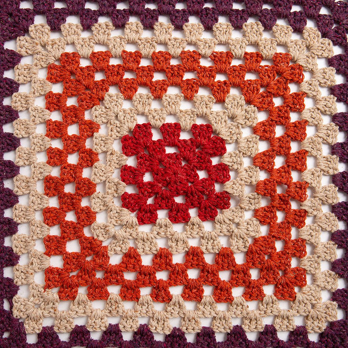 Giant Granny Square Blanket Crochet Kit - Wool Couture