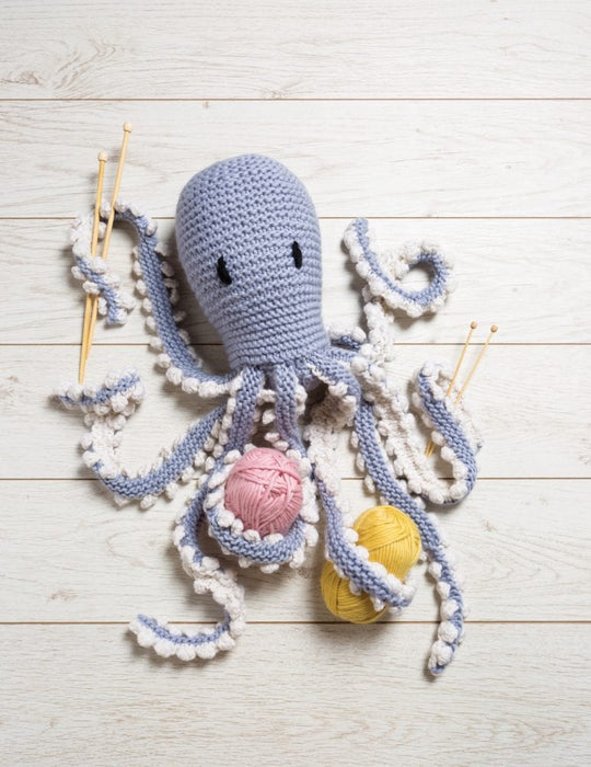 Giant Robyn the Octopus Knitting Kit - Wool Couture