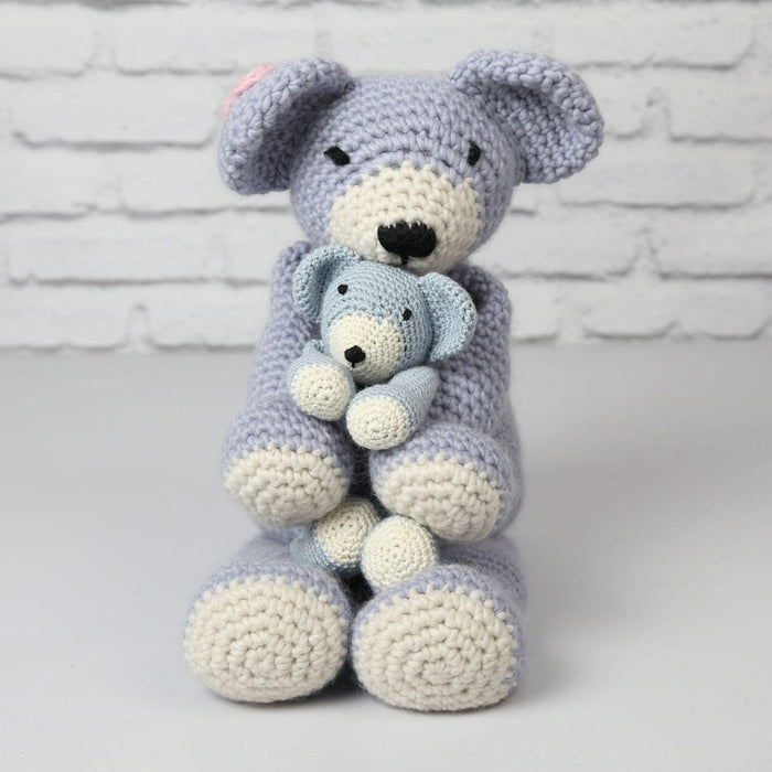Giant Teddy Bear Crochet Kit - Wool Couture