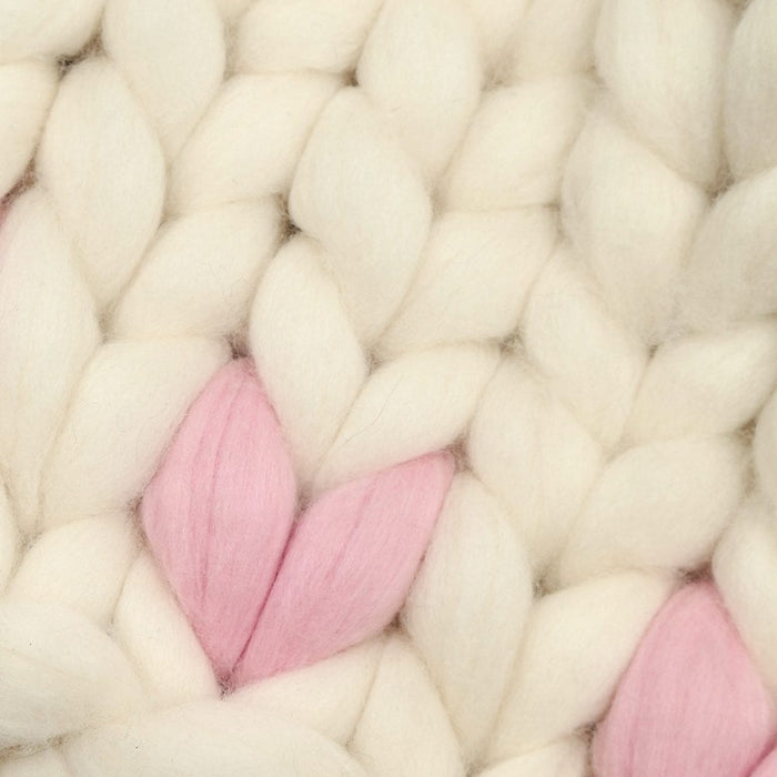 Heart Blanket Arm Knitting Kit - Wool Couture
