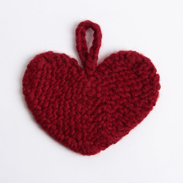 Heart Garland Knitting Kit - Valentines - Wool Couture