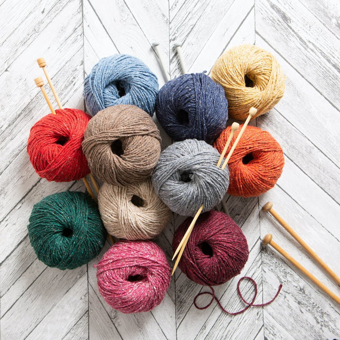 Heritage Blanket Knitting Kit - Wool Couture