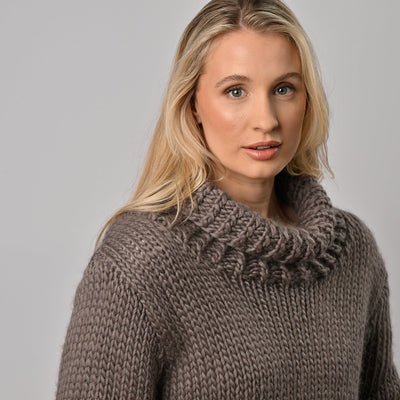 Lia Jumper Knitting Kit - Wool Couture