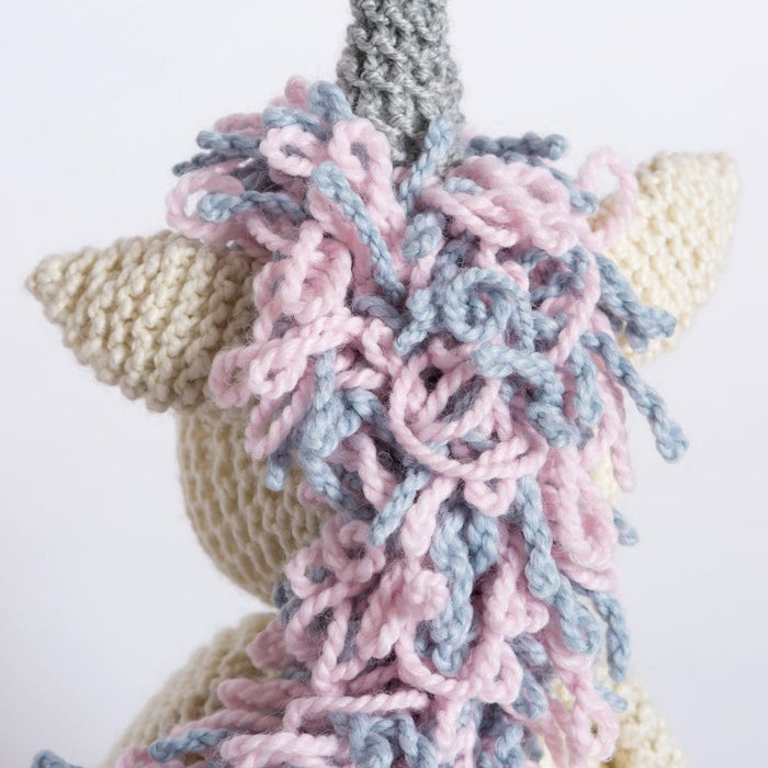 Lucy the Unicorn Knitting Kit - Wool Couture