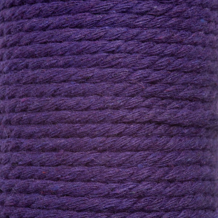 Macrame Cord 3mm in Purple - Wool Couture