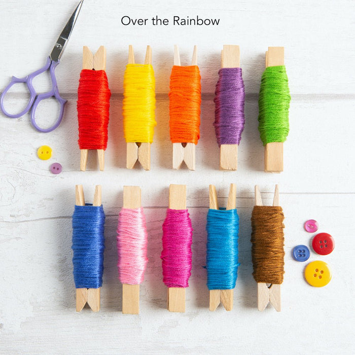 Macrame Rainbow Craft Kit - Wool Couture