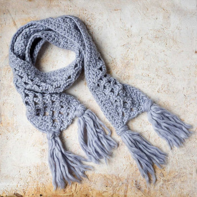 Maya Scarf Crochet Kit - Wool Couture
