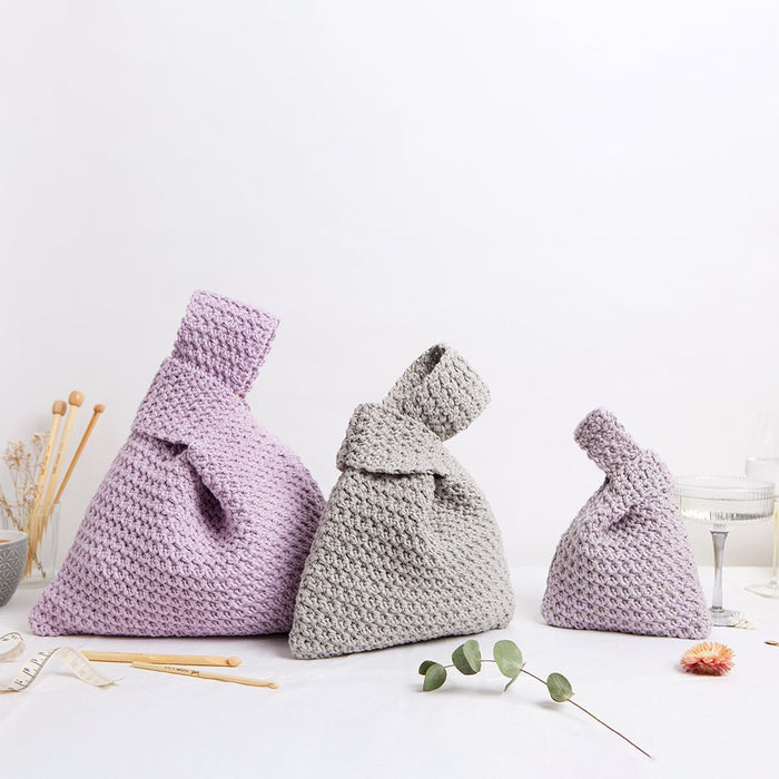 Midi Knot Bag Crochet Kit - Wool Couture