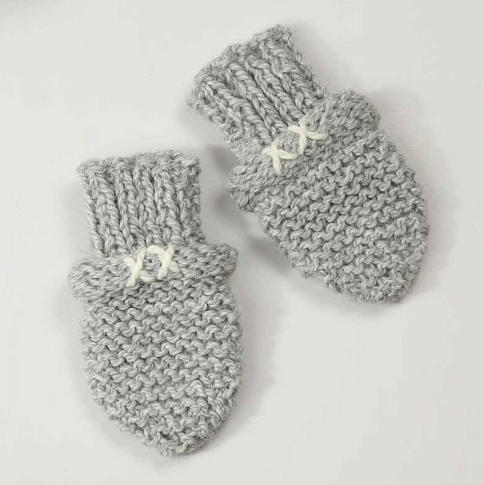 Mittens and Booties Baby Knitting Kit - Wool Couture
