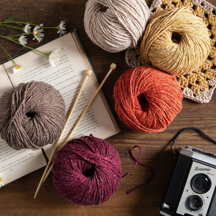 Moss Stitch Cushion Knitting Kit - Wool Couture