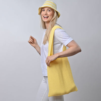 My First Bag Knitting Kit - Cotton Collection - Wool Couture