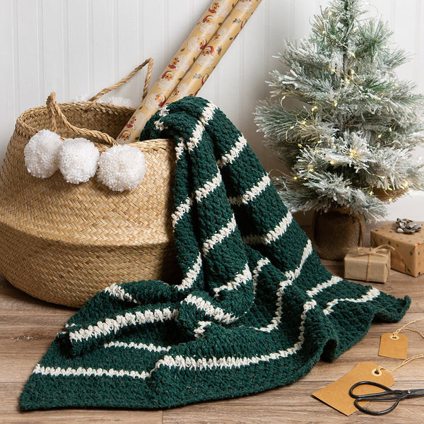Oh Christmas Tree Blanket Crochet Kit - Wool Couture