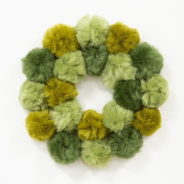 Pompom Wreath Craft Kit - Wool Couture
