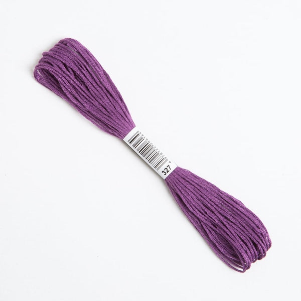 Purple Embroidery Thread Floss 327 - Wool Couture