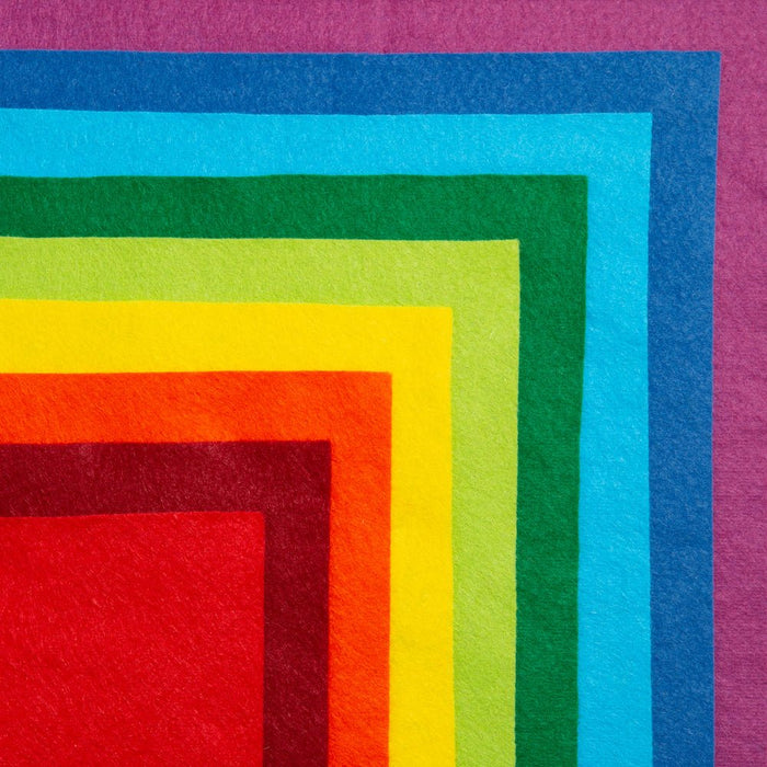 Rainbow Felt Bundle - Wool Couture
