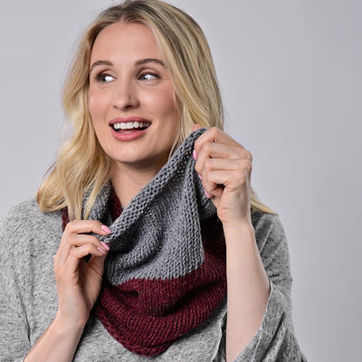 Sandsend Snood Knitting Kit - Wool Couture