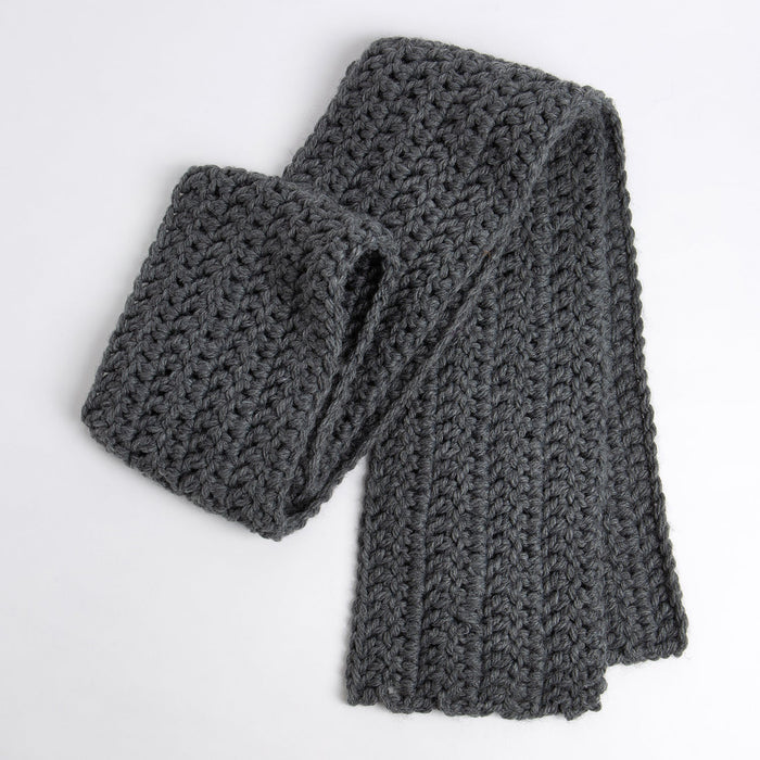 Scarf Crochet Kit - Beginner Basics - Wool Couture