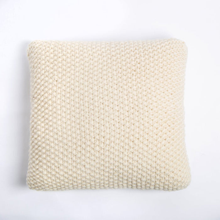 Seed Stitch Cushion Knitting Kit - Wool Couture
