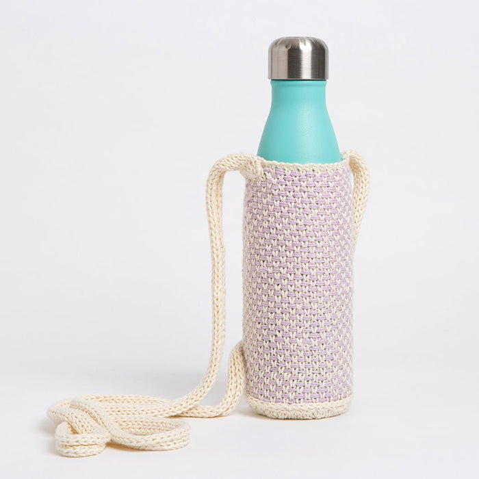 Striped Bottle Bag Knitting Kit - Wool Couture