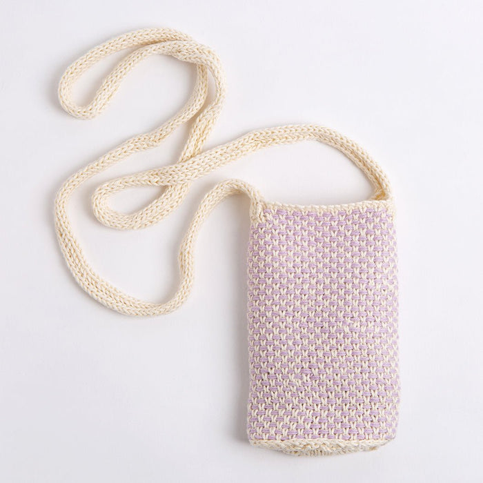 Striped Bottle Bag Knitting Kit - Wool Couture