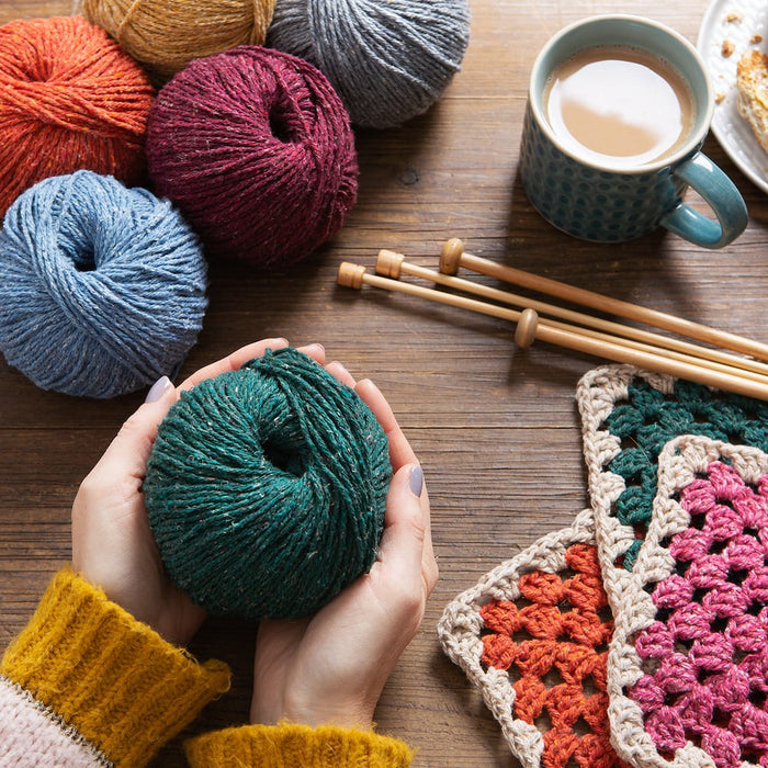 Summer Shawl Knitting Kit - Wool Couture