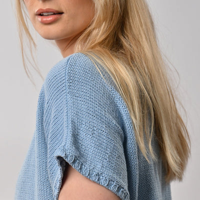 Summer Top Knitting Kit - Cotton Collection - Wool Couture