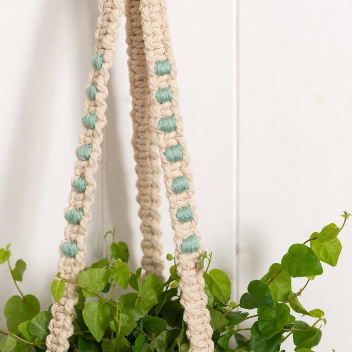 Two Sisters Plant Hanger Macrame Kit - Wool Couture
