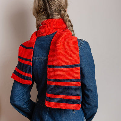 Unisex Scarf Knitting Kit - Wool Couture