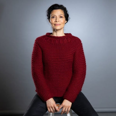 Weekend Jumper Knitting Kit - Wool Couture