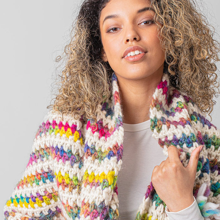 Wrap Crochet Kit - Ellie - Wool Couture